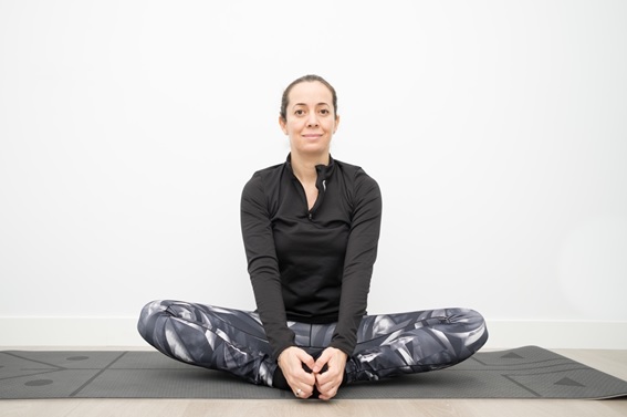 Ejercicio 4 para ayudar a relajar los músculos pélvicos