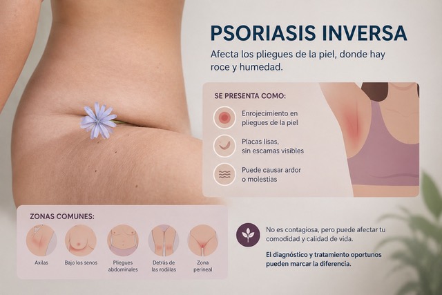 Psoriasis inversa - Pelviana